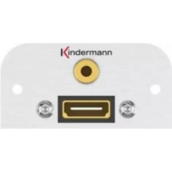 Kontaktligzda HDMI + 3,5 mm Kindermann 7441000589