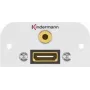 Kontaktligzda HDMI + 3,5 mm Kindermann 7441000589