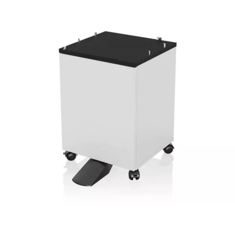 Printer cabinet stand Epson 7112285 — floor stand for Epson WorkForce Pro printers, Melns or balta