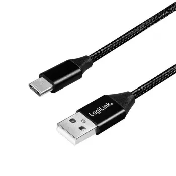 LOGILINK CU0140 LOGILINK - USB 2.0 kabelis, USB-A vīrišķais uz USB-C vīrišķais, 1 m
