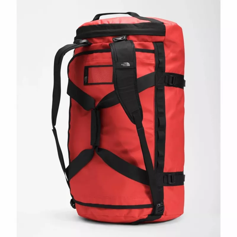 The North Face Base Camp Duffel L ceļojumu soma 95 L Poliesteris Melna, Sarkana