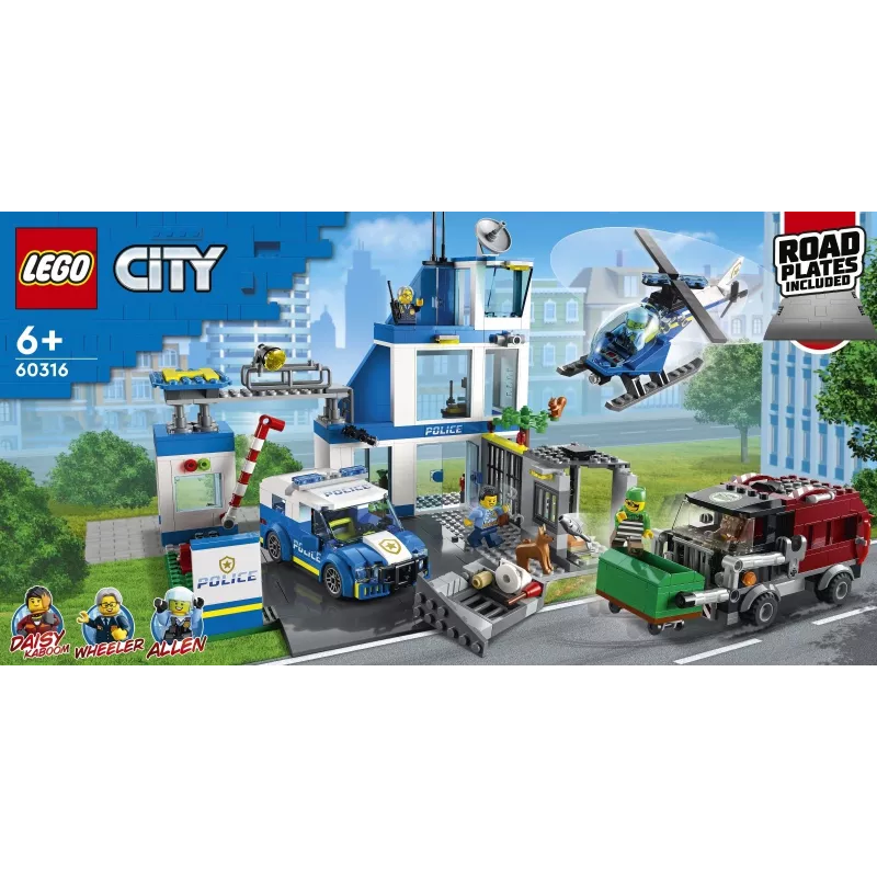 LEGO City 60316 policijas iecirknis