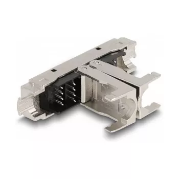 DeLOCK RJ45 savienotājs LSA–LSA Cat.6A bez instrumentiem Melns