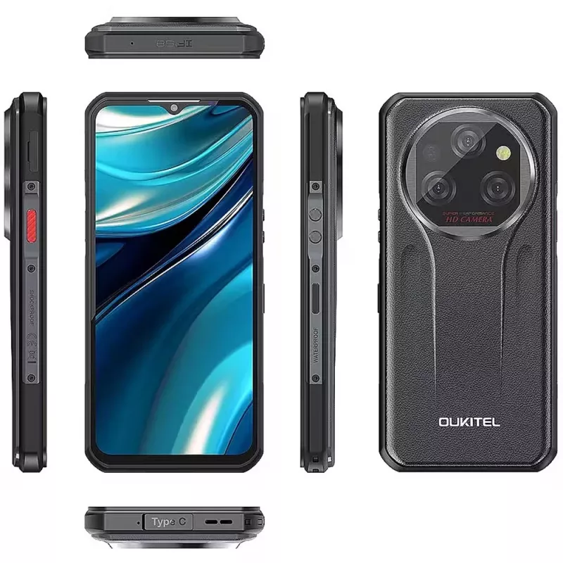 Viedtālrunis Oukitel WP39 Pro 12/512 11000mAh Pelēks