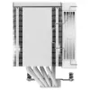 Procesora gaisa dzesētājs DeepCool AK500 G2 WH, 120 mm ventilators, maks. gaisa spiediens 3,33 mmH2O, 117×129×159 mm, balts