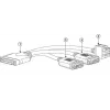 KVM kabelis Cisco N20-BKVM USB VGA