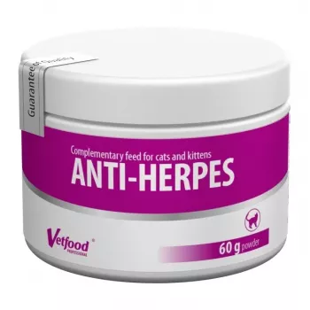 Vetfood Anti-Herpes atbalsta imunitāti kaķiem 60g