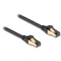 Tīkla kabelis DeLOCK RJ45 Cat.6A vīr. uz vīr. S/FTP 10m Melns
