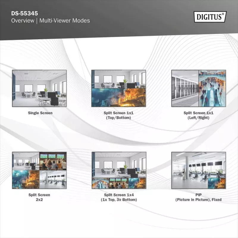 Video slēdzis (HDMI) DS-55345