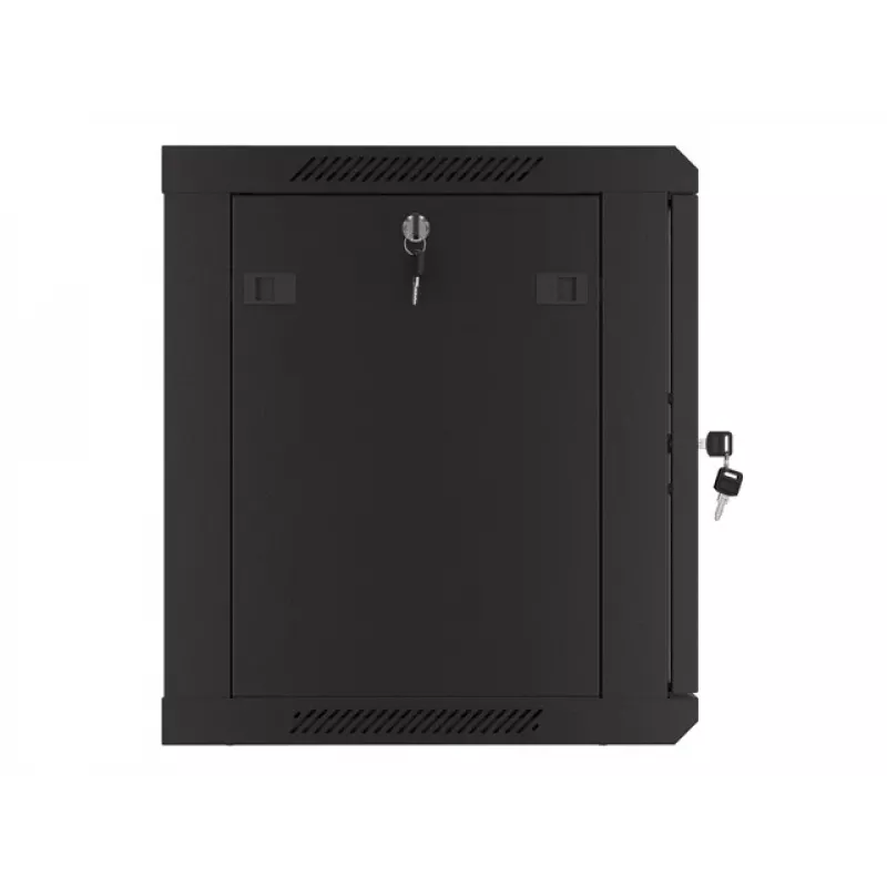 Pie sienas stiprināms plaukts LANBERG WF01-6409-23B 9U, 60 kg, IP20, 600×450×512 mm, melns