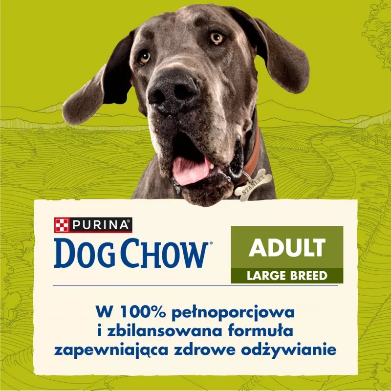 Purina DOG CHOW lielo šķirņu pieaugušiem suņiem 14 kg Turcija