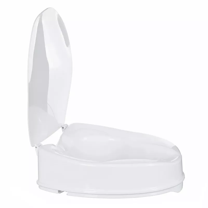 ActionMED NT10AM paaugstināts tualetes sēdeklis ar vāku, 10 cm