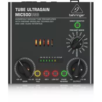 Behringer MIC500USB audio priekšpastiprinātājs