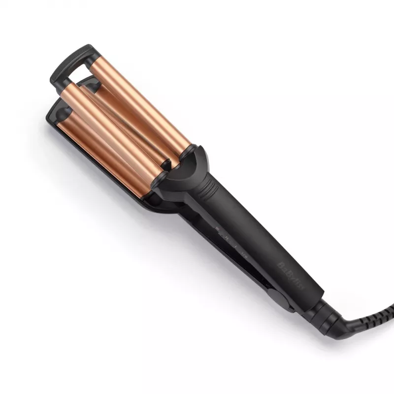 BaByliss Deep Waves lokšķēres Warm Black, Orange 98.4 (2.5 m)