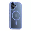 Telefona maciņš Torras Guardian Magnetic Series iPhone 16, zils, magnētiski savietojams, plāns profils
