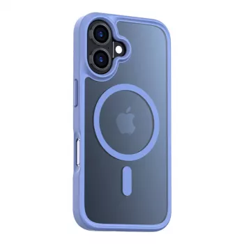 Telefona maciņš Torras Guardian Magnetic Series iPhone 16, zils, magnētiski savietojams, plāns profils