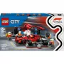LEGO City F1 boksu pieturas komplekts 60443 — Ferrari F1 auto, 322 detaļas, 5 minifigūras, vecums 6+
