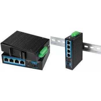 Ethernet Switch LOGILINK NS204 4-Port Gigabit 1000Mbit/s ar 1x SFP