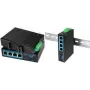 Ethernet Switch LOGILINK NS204 4-Port Gigabit 1000Mbit/s ar 1x SFP