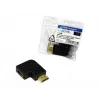 HDMI apgriezta dzimuma adapteris LOGILINK AH0008 — HDMI uz HDMI, melns, zeltīti kontakti