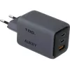 Comet Mix 3 sienas lādētājs PA-C5 3xUSB (2xUSB-C un 1xUSB-A) 100W 5A QC5.0 PD3.0 AFC PPS FCP SCP