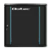 19 collu statīva skapis QOLTEC 54464 12U 600x635x450 melns