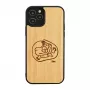Tālruņa maciņš man and wood iPhone 12 Pro Max — 'child fish' dizains