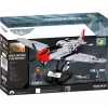 Top Gun Maverick P51D Mustang, konstrukcijas rotaļlieta mērogā 1:32