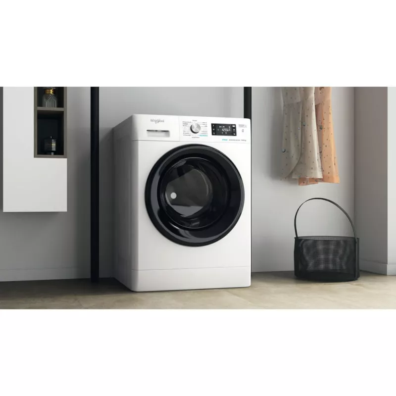 Whirlpool FFWDB864349BVEE veļas mazgāšanas un žāvēšanas iekārta 8 kg / 6 kg 1400 RPM