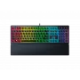 Vadu spēļu tastatūra Razer Ornata V3 — membrānas‑mehāniskais hibrīds, RGB LED apgaismojums, USB