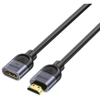 HDMI pagarinātājs Unitek C11091AGY01-3M, 3 m kabelis, atbalsta līdz 8K