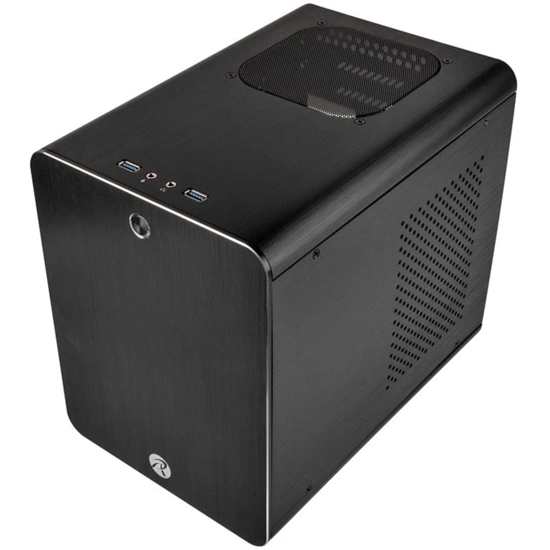 RAIJINTEK METIS PLUS ALS Mini-ITX korpuss - melns - Korpuss - Mini-ITX