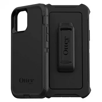 OtterBox Defender vāciņš iPhone 12 un iPhone 12 Pro Melns
