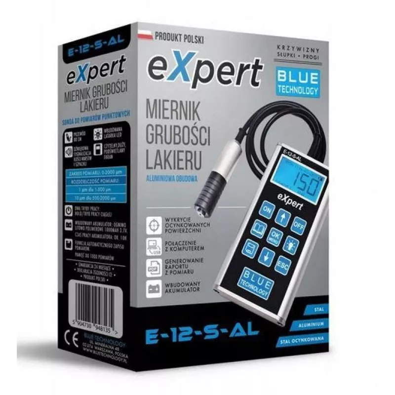 KRĀSAS BIEZUMA MĒRĪTĀJS E-12-S-AL (eXpert)