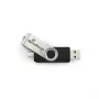 MediaRange MR932 - USB zibatmiņas disks - 32 GB - USB2.0 / micro USB - melns/sudrabains (MR932-2)