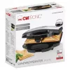 Clatronic ST 3778 sandviču gatavotājs 750 W Melns, nerūsējošais tērauds