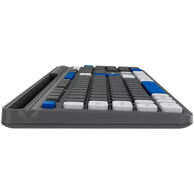 Bezvadu tastatūra CANYON HKB-W03 pelēka — kompakts dizains, darbināma ar AAA bateriju, modelis CNS-HKBW03DG