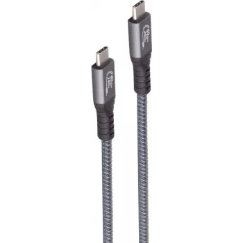 USB kabelis ShiverPeaks BS13-68035 USB4 Gen 3x2 2m USB C Pelēks