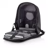 Mugursoma XDDESIGN Bobby Hero XL — 21,5 L, piemērota 17 collu klēpjdatoram, planšetdatora nodalījums, organizatora panelis, melna