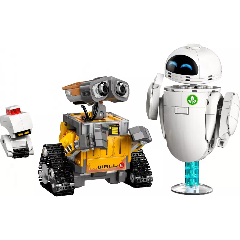LEGO konstruktors Disney Pixar WALL·E un EVE 43279 — 811 gab., 130 mm augstums, 18+