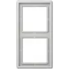 JUNG LS 982 LG - Grau - Duroplast - Schraubenlos - JUNG - 81 mm - 152 mm