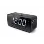 Modinātājradio Muse M-192 CR — digitālais pulkstenis, FM uztvērējs, 1,8 collu LED displejs, melns koks, maiņstrāva 100–240 V, AAA rezerves