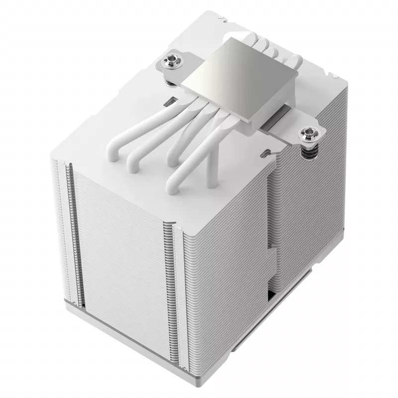Procesora gaisa dzesētājs DeepCool AK500 G2 WH, 120 mm ventilators, maks. gaisa spiediens 3,33 mmH2O, 117×129×159 mm, balts