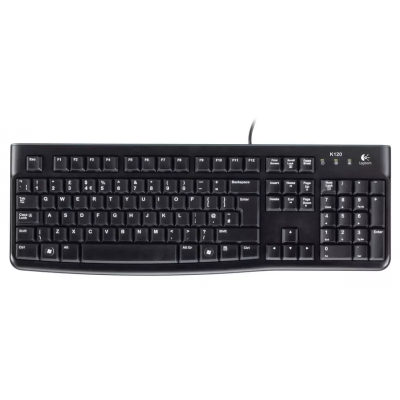 Logitech K120 vadu tastatūra