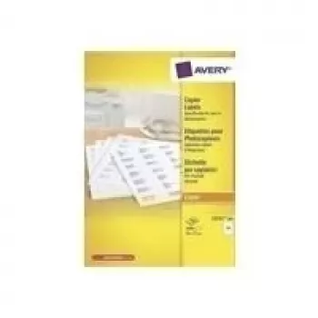 Adrešu sūtīšanas etiķešu papīrs AVERY DP001-100.FR A4 210 x 297 mm Baltas – drukājamas loksnes etiķetes