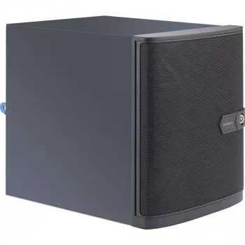 Datora korpuss Supermicro CSE-721TQ-350B2 Mini Tower melns