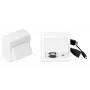 Vivolink WI221260 kontaktligzda HDMI + USB A + 3,5 mm balta