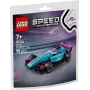 30734 Speed Champions F1 ACADEMY Mini-Auto, Konstrukcijas rotaļlieta polimaisiņā