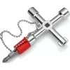 Komunālā/vadības skapja atslēga Knipex 00 11 03