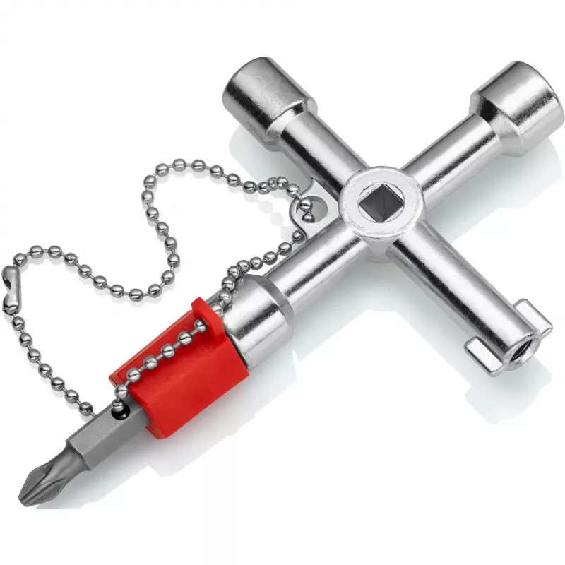 Komunālā/vadības skapja atslēga Knipex 00 11 03